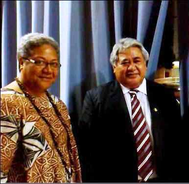 Samoan PM and his wife